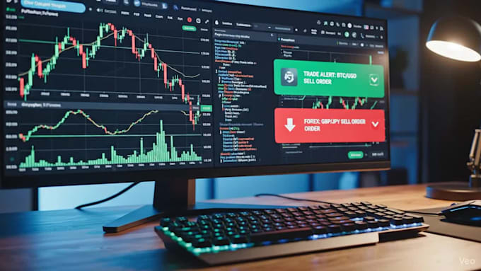 create a python bot for trading alerts and autotrading on discord or telegram