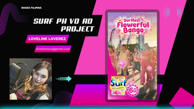 record a female HQ tagalog or filipino voice overs