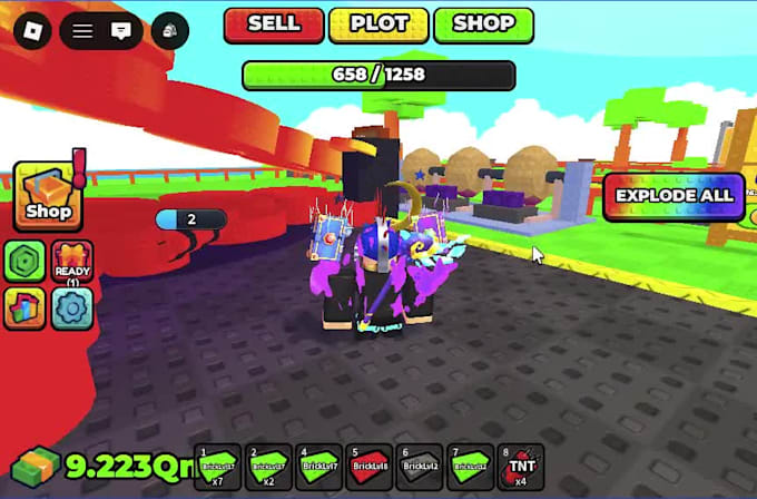 script and develop anything you need in roblox