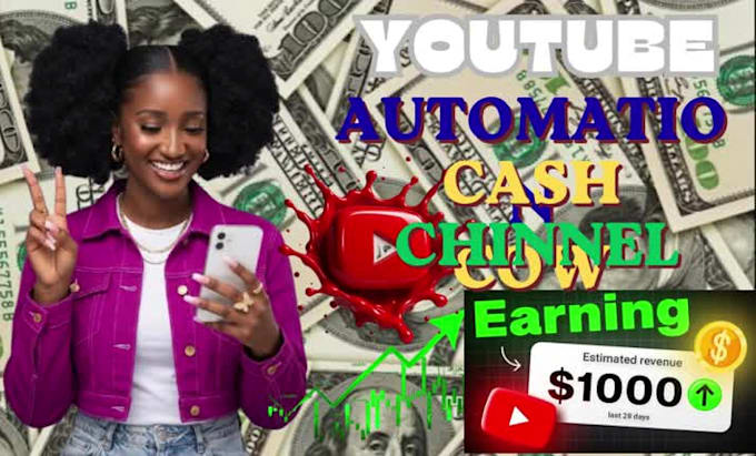 create a high quality youtube automation cash cow channel