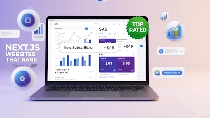 build a scalable next js saas or full stack web application
