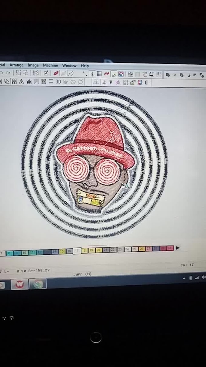 create high quality embroidery for dst pes emb file