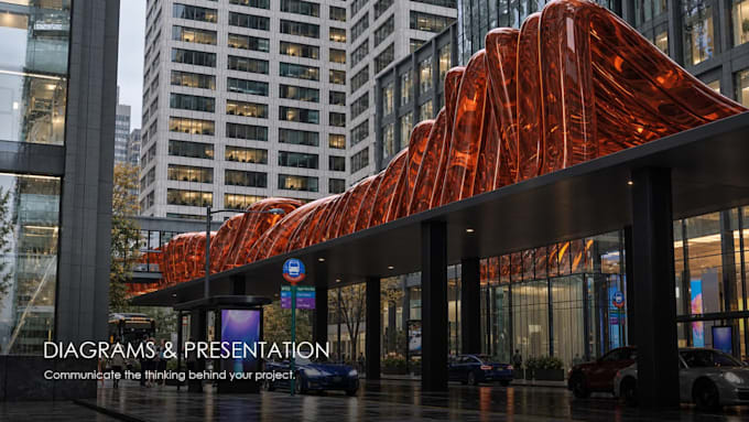 create architectural visualizations from your 3d model