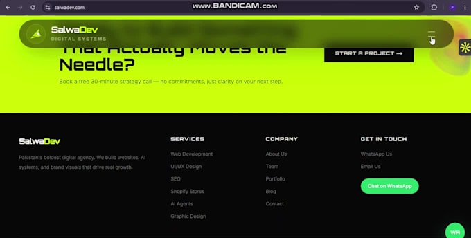 build custom site for online stores, portfolio, services and businesses