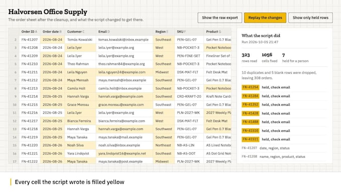 automate your google sheets, excel or csv with apps script and python