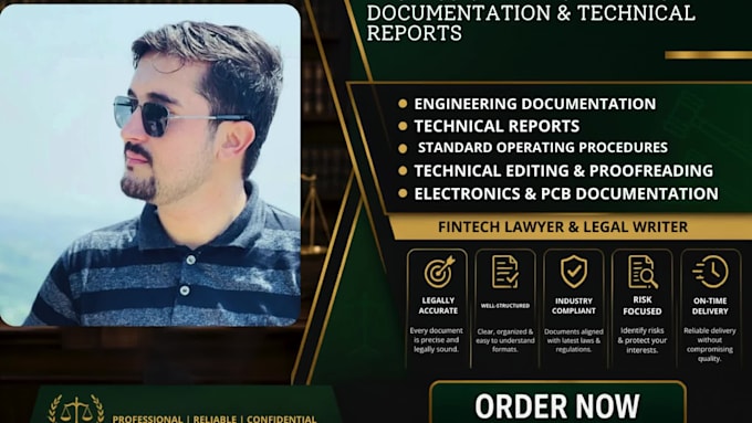 do professional engineering documentation and technical reports