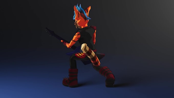 3d model your stylized character