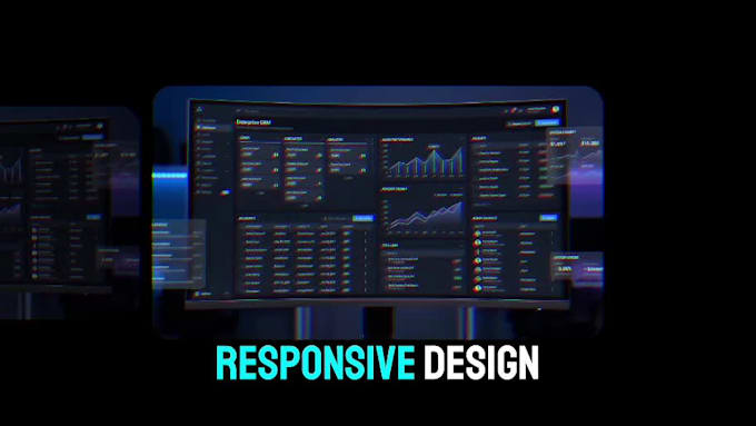 build a responsive full stack website for your business