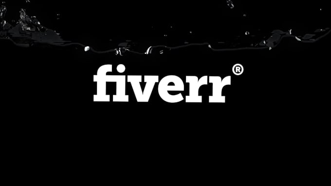 create a water splash logo intro animation