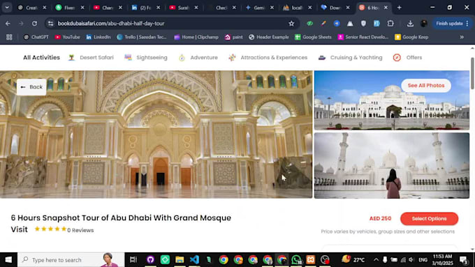 build a responsive react frontend with redux and API integration