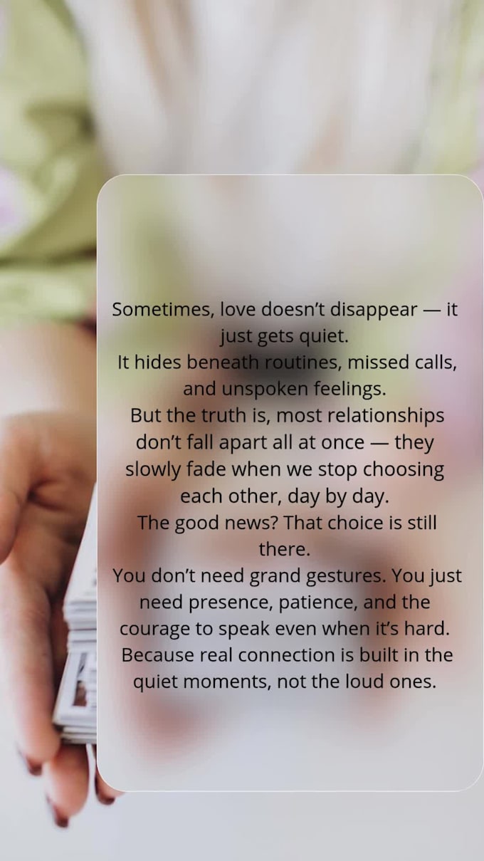 write warm and real blog posts about love and healing