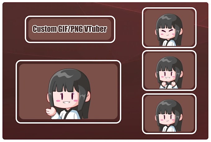 make a chibi character into a pngtuber or giftuber for veadotube mini