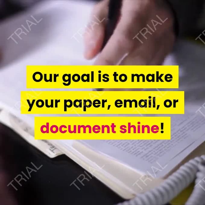 do proofreading and editing of 1000 words for 10 dollars