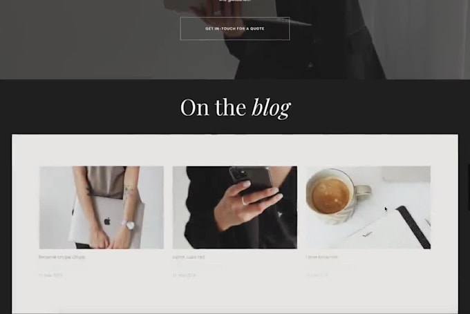 design a squarespace portfolio website for queer creatives, artists, performers