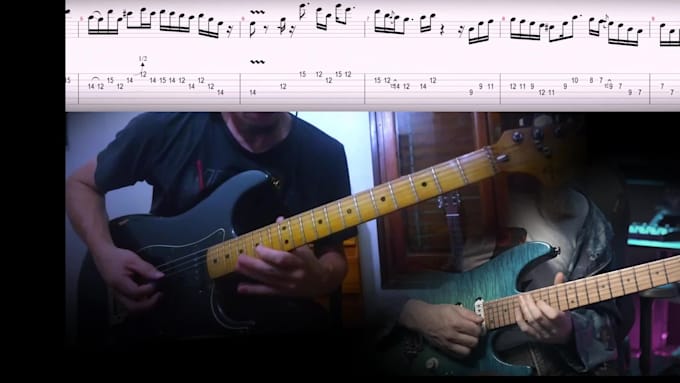 do music transcriptions and guitar arrangement