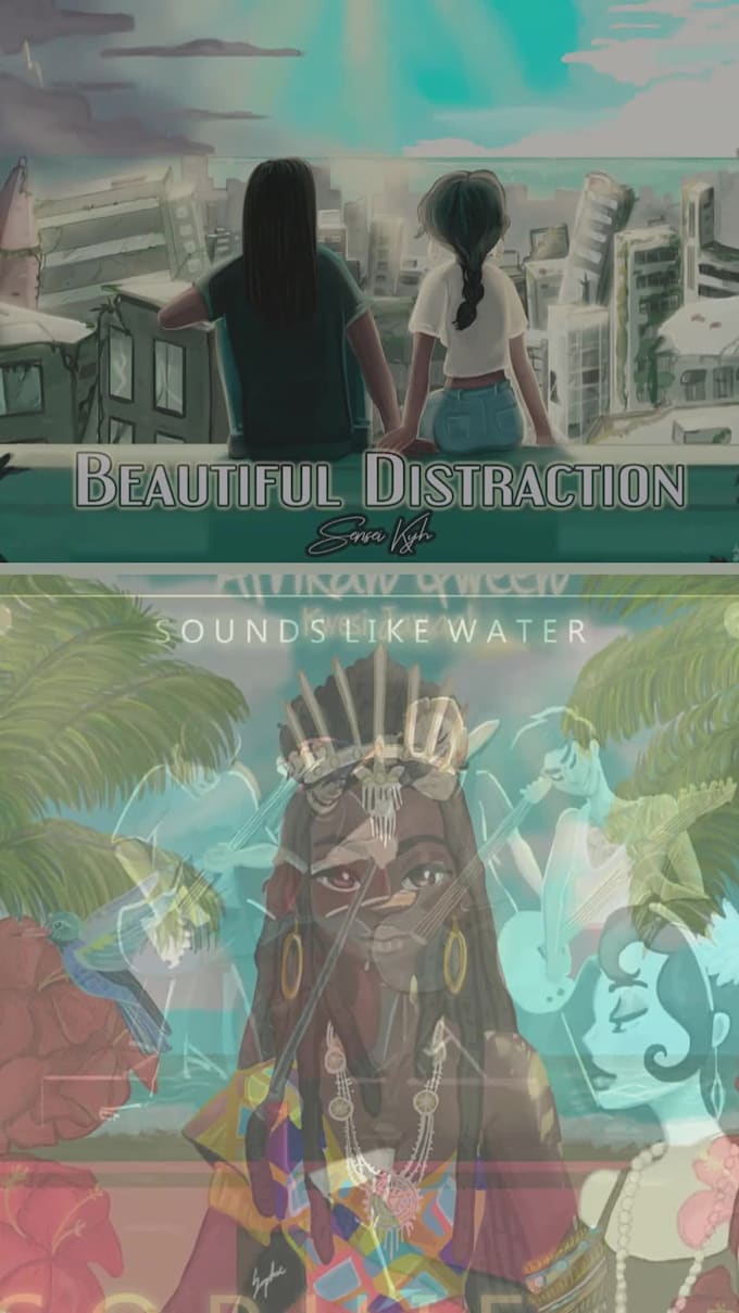 create stunning cover art for you