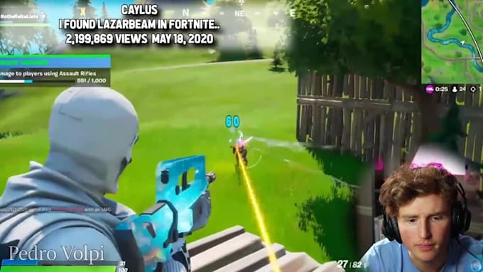 Fortnite Lazarbeam Watching Funny Videos TikTok,