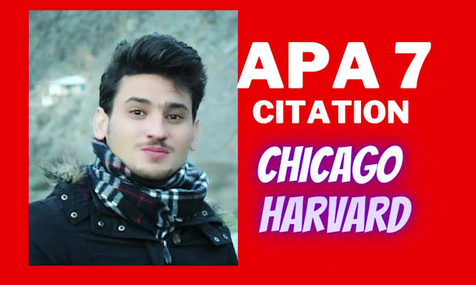 edit apa 7 references, harvard references, chicago references, and ama reference