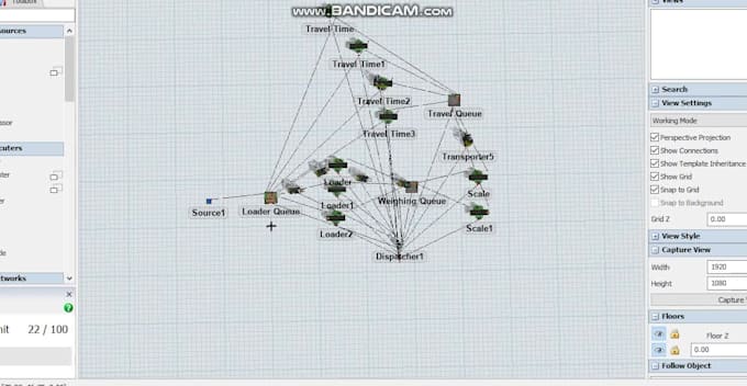 do arena simulation flexsim and simio project and assignment