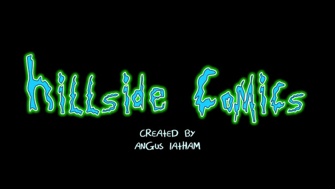 make a custom animated rick and morty logo