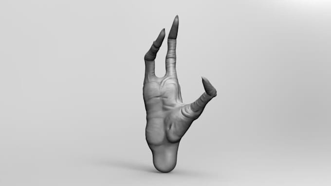 do the 3d sculpt model in zbrush for 3d print