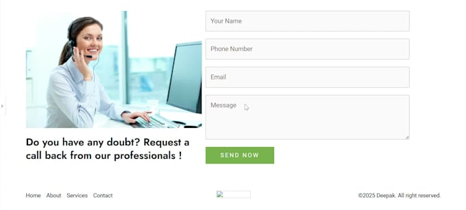 create responsive SEO friendly wordpress business website
