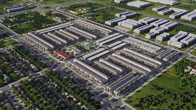 render realistic 3d architectural images