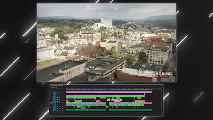 edit true crime, documentary videos