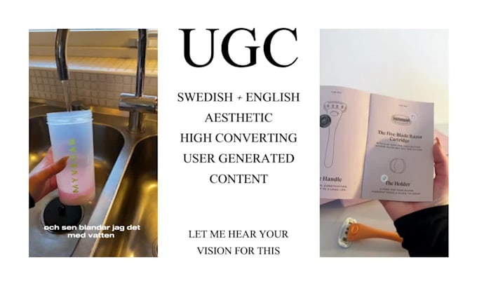 create high converting aesthetic ugc for your brand