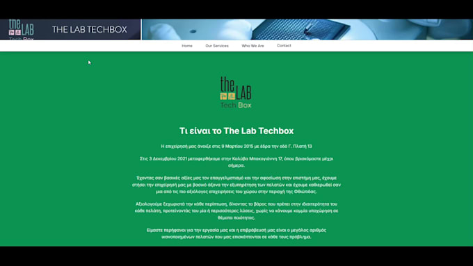 design and develop your blazor website