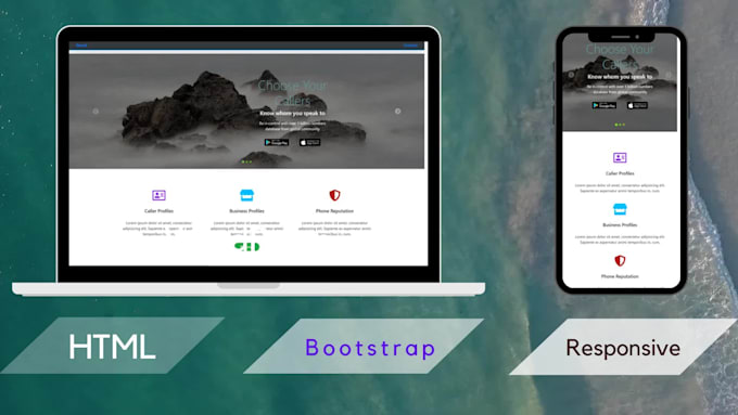 convert psd,xd, jpg, png to html and wordpress  website