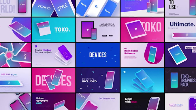 do complete visual design, logo animation and video editing