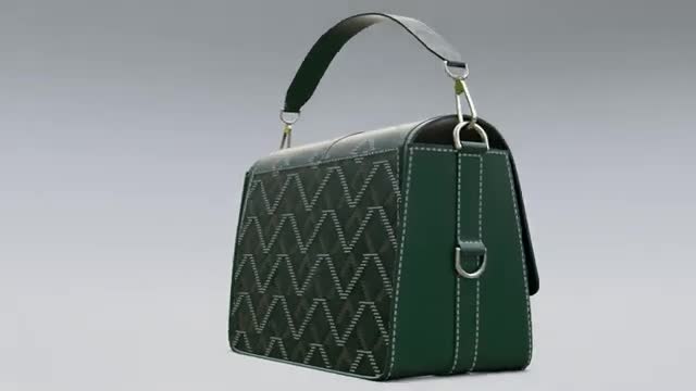 do a realistic 3d bag animation, 3d cgi bag model, 3d purse design, 3d backpack