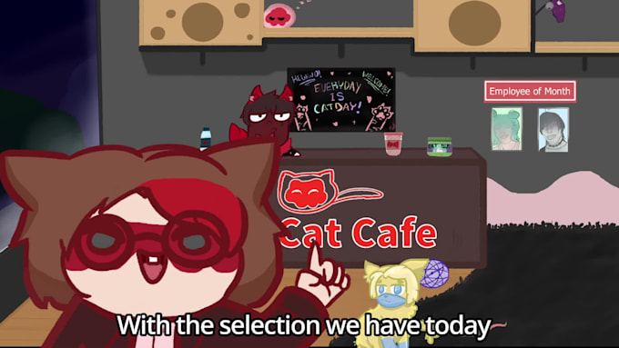 draw cute chibi cat art