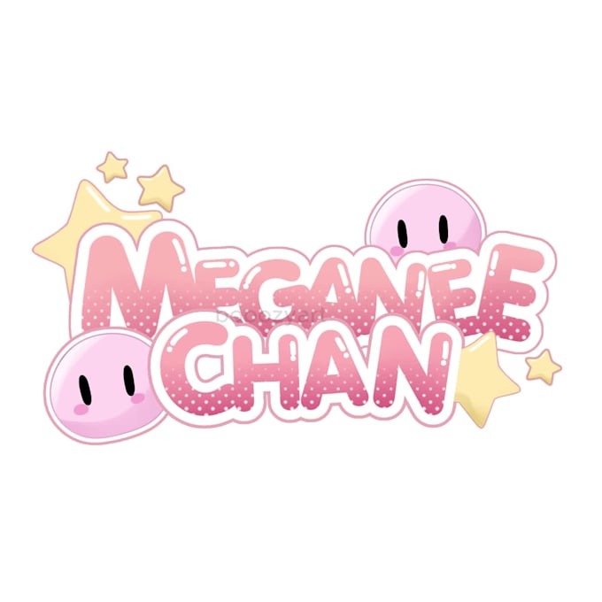 create logo and animation for vtuber streaming