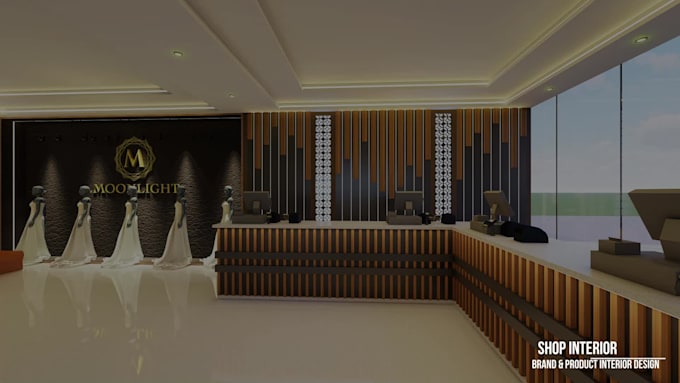 design the retail store, brands, and interior