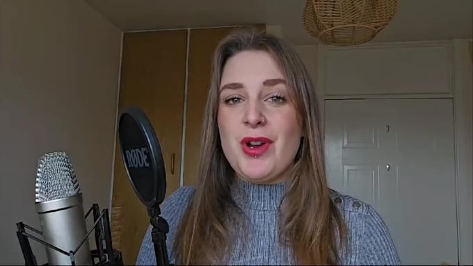 providing audio for projects such as voicing characters or narrating passages
