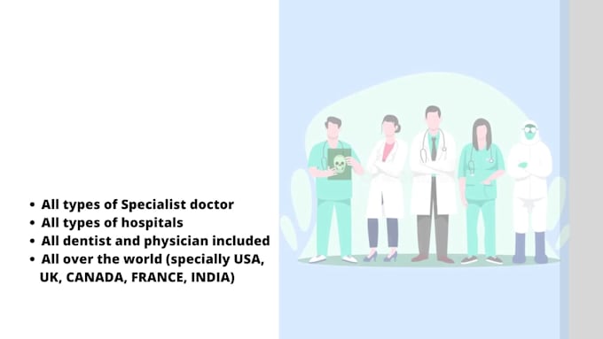 do physicians email list or dentist and doctor lead generation