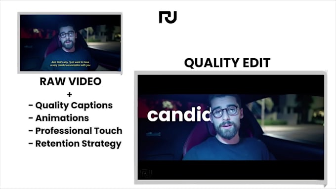edit your youtube videos, professional video editing