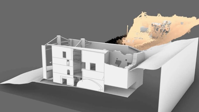 create 3d model from points cloud