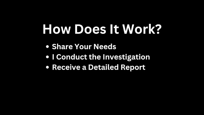 conduct deep asset searches and background investigations