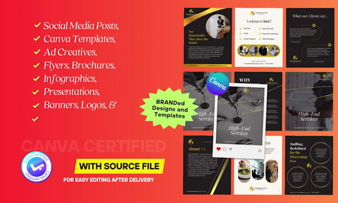design instagram posts, instagram carousel, canva templates, and pdfs