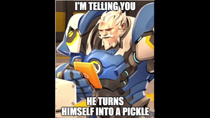 Can say what you want as reinhardt from overwatch by Sbevesboven | Fiverr