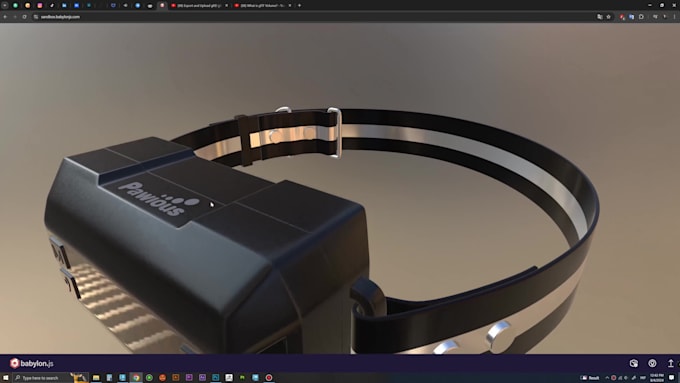 design 3d product models in glb, gltf and usdz