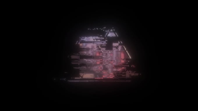 make your futuristic retro glitch intro