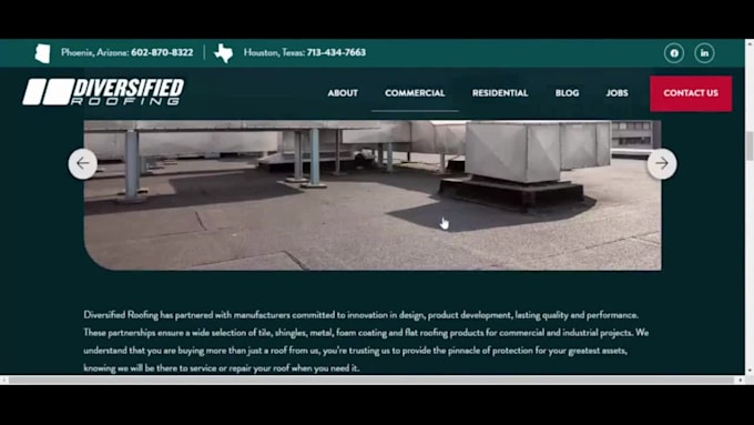 design roofing website,roofing landing page, construction website