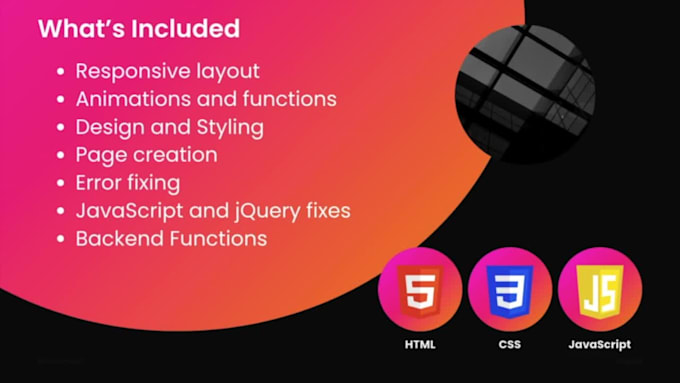 fix any bugs in HTML CSS javascript and PHP code