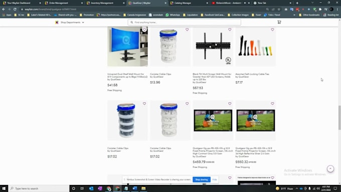 do professional wayfair listing and project submission