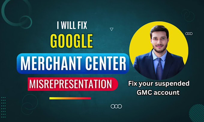 fix google merchant center misrepresentation and suspension