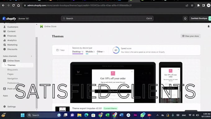 create dropshipping store, shopify website